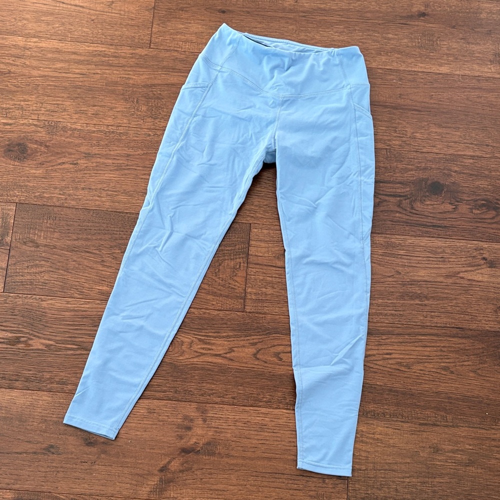 Baleaf Fleece-Lines Blue Leggings - Size S